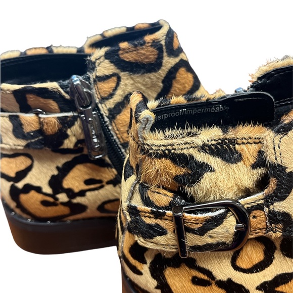 Blondo Women’s Size 5.5 Tami Leopard Print Waterproof Ankle Booties - Picture 10 of 10